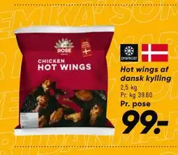 Bilka Hot wings af dansk kylling tilbud