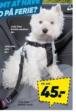 Bilka Jolly Paw bilsele small tilbud