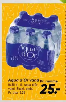 Bilka Aqua d’Or vand tilbud