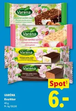 Lidl VARÉNA Kvarkbar tilbud