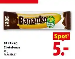 Lidl BANANKO Chokobanan tilbud