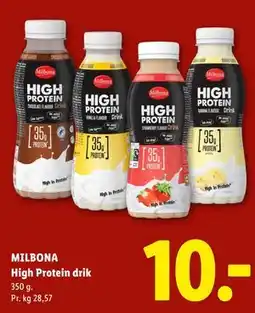 Lidl MILBONA High Protein drik tilbud