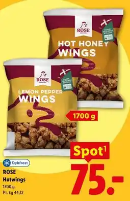 Lidl ROSE Hotwings tilbud