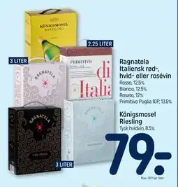 REMA 1000 Königsmosel Riesling tilbud