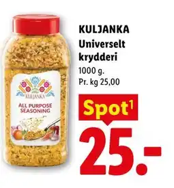 Lidl KULJANKA Universelt krydderi tilbud