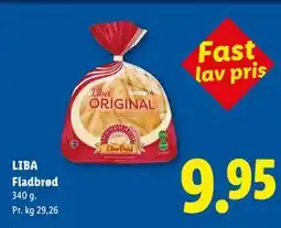 Lidl LIBA Fladbrød tilbud
