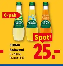 Lidl SIRMA Sodavand tilbud