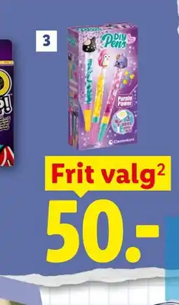 Lidl Lav dine egne penne tilbud