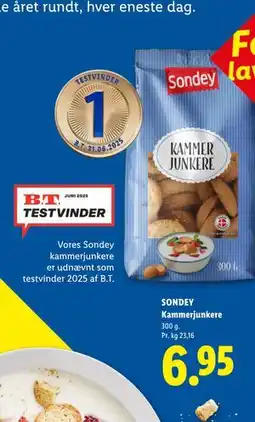 Lidl SONDEY Kammerjunkere tilbud