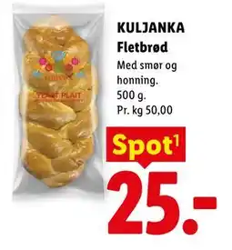 Lidl KULJANKA Fletbrød tilbud