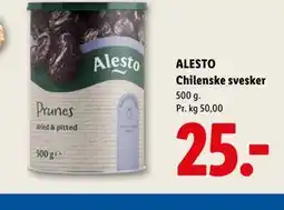 Lidl ALESTO Chilenske svesker tilbud