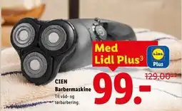 Lidl CIEN Barbermaskine, App-pris tilbud