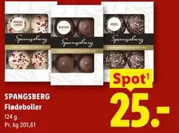 Lidl SPANGSBERG Flødeboller tilbud