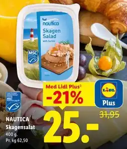 Lidl NAUTICA Skagensalat, App-pris tilbud