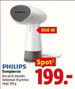 Lidl PHILIPS Dampbørste tilbud
