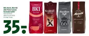 Bki, Karat, Merrild eller Peter Larsen formalet kaffe*