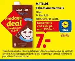 Lidl MATILDE Kakaoskummetmælk, App-pris tilbud