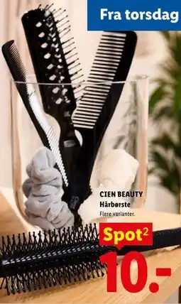 Lidl CIEN BEAUTY Hårbørste tilbud