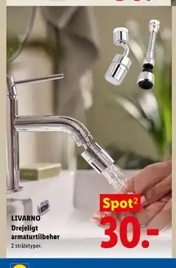 Lidl LIVARNO Drejeligt armaturtilbehør tilbud