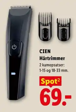 Lidl CIEN Hårtrimmer tilbud