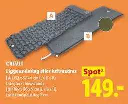 Lidl CRIVIT Liggeunderlag eller luftmadras tilbud