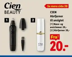 Lidl CIEN Hårfjerner til ansigtet tilbud