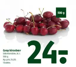 Coop 365 Coop kirsebær tilbud