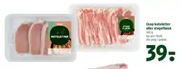 Coop 365 Coop koteletter eller stegeflæsk tilbud