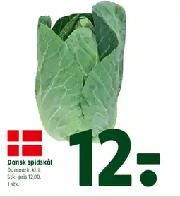 Coop 365 Dansk spidskål tilbud