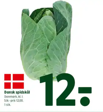 Coop 365 Dansk spidskål tilbud