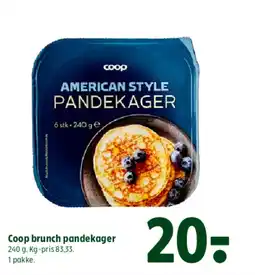 Coop 365 Coop brunch pandekager tilbud