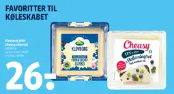 Coop 365 Klovborg eller Cheasy skiveost tilbud