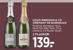 MENY Louis Bresson & Co Crémant de Bordeaux tilbud
