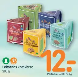 REMA 1000 Leksands knækbrød tilbud