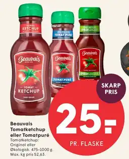SPAR Beauvais Tomatketchup / Tomatpuré tilbud