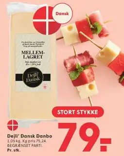 SPAR Dejlig Dansk Danbo tilbud