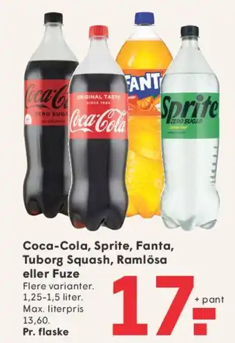 SPAR Coca-Cola, Sprite, Fanta m.fl. tilbud