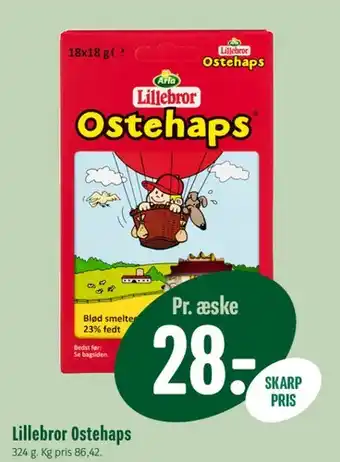 Min Købmand Lillebror Ostehaps tilbud