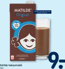 REMA 1000 Matilde kakaomælk tilbud