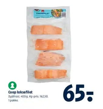 Coop 365 Coop laksefilet tilbud