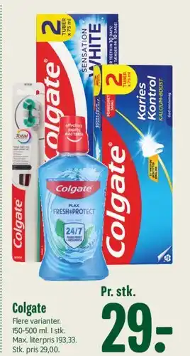 Min Købmand Colgate tilbud