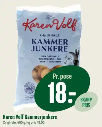 Min Købmand Karen Volf Kammerjunkere tilbud
