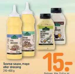 REMA 1000 Sauce, mayo eller dressing tilbud