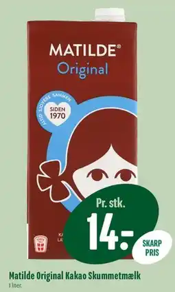 Min Købmand Matilde Original Kakao Skummetmælk tilbud