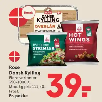 SPAR Rose Dansk Kylling tilbud