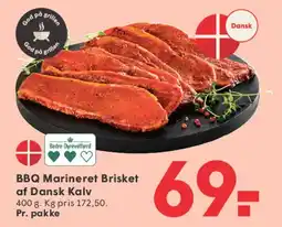 SPAR BBQ Marineret Brisket af Dansk Kalv tilbud