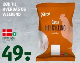 Coop 365 Xtra! Dansk hel kylling tilbud