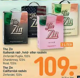 REMA 1000 The Zin (3 liter) tilbud