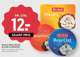 MENY BUKO smelteost eller flødeost tilbud