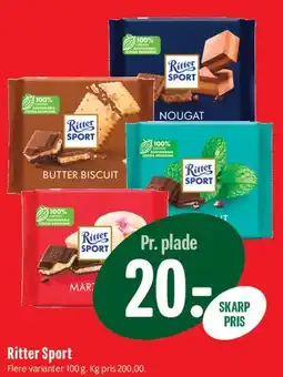 Min Købmand Ritter Sport tilbud